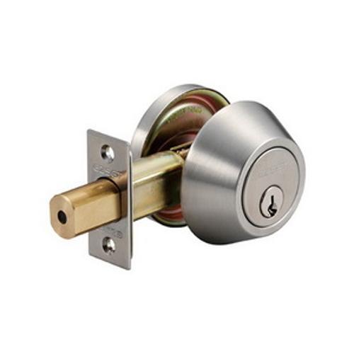 Deadbolt Lock Single Cylinder Satin Stainless Steel - Gait