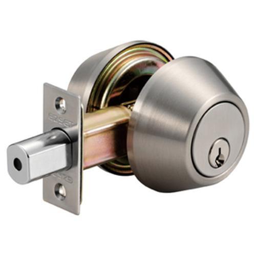EZSET 200B Double Cylinder Deadbolt Lock Satin Stainless Steel - Gait