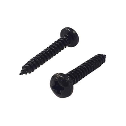 Screws Black 12G 25mm 10 Pack - Gartner