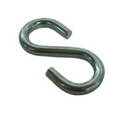 S Hook Stainless Steel 5 x - Hindley 38mm
