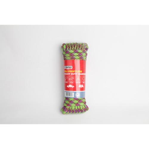 Trade Rope Heavy Duty Diamond Braided Polypropylene - Gartner 13mm x 15m