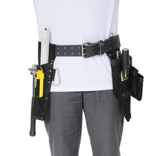 Heavy Duty Hipster Split Leg Apron Left Hand 50mm Leather 4 Pockets TH434L