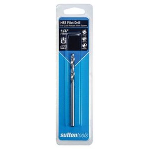 Quick Release Arbors Pilot Drill Short HSS Split Point H1226006 - Sutton