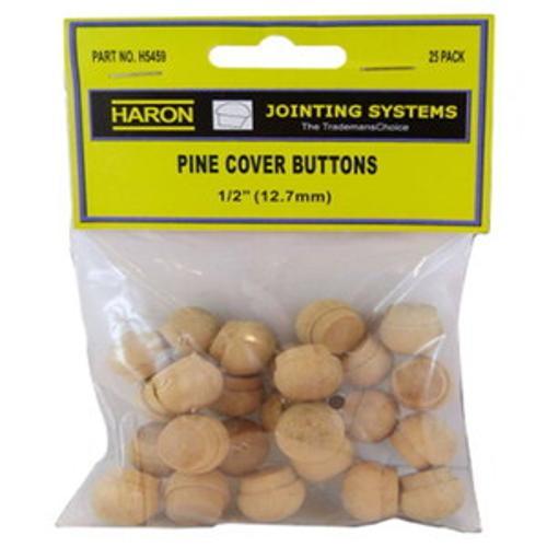 Pine Buttons 9.5mm (3/8 Inch) 25 Pack FGH5458 - Haron