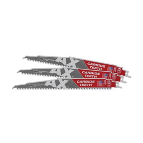 SAWZALL THE AX Carbide Teeth Blade - Milwaukee 230mm 5 TPI