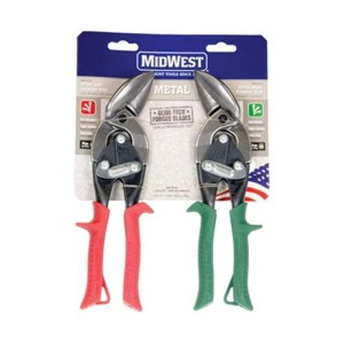 Aviation Snip Set 2 Piece Left & Right Offset - Midwest