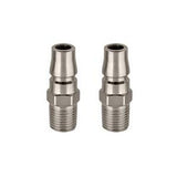 Male Connectors 2 Piece NITTO 1/4BSP - Powerbuilt