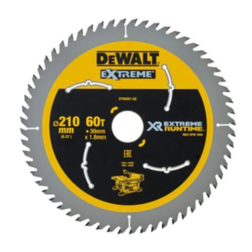 XR Circular Saw Blade - DeWalt 210mm 60T
