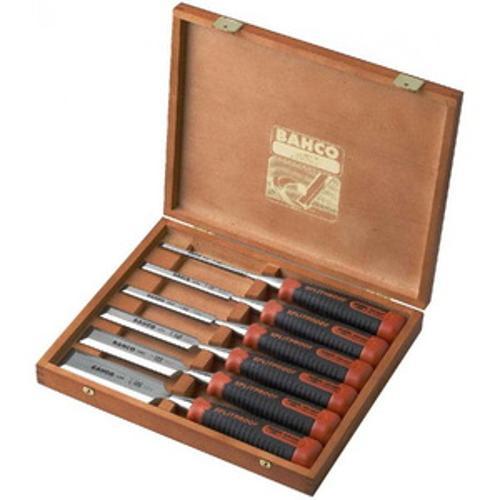 Bahco Ergo 6 Piece Splitproof Wood Chisel Set