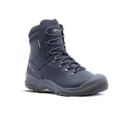 Monza Zip Safety Boot Steel Toe And Midsole Black UK5 - Grisport