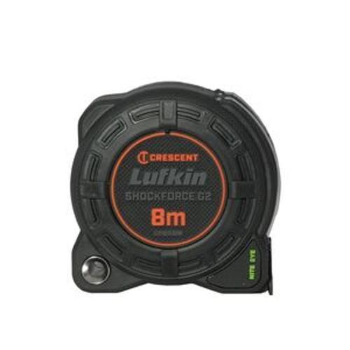 Lufkin Shockforce Nite Eye Tape Measure G2 - Crescent 8m x 32mm