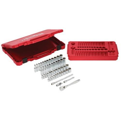 SAE and Metric Socket 50 Piece Set - Milwaukee