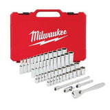 SAE and Metric Socket 50 Piece Set - Milwaukee