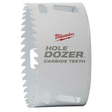 HOLE DOZER Carbide Teeth Bi-Metal Hole Saw - Milwaukee 89mm