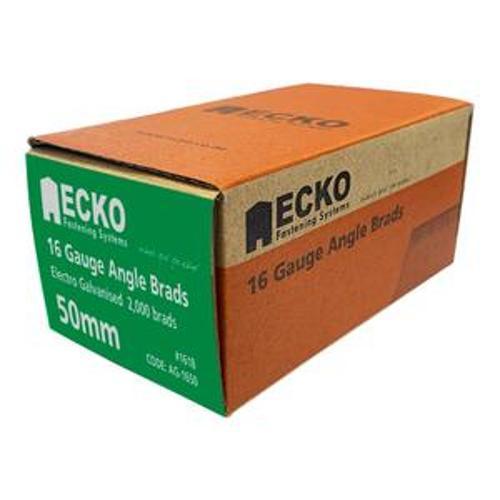 Interiormaster Gasless Angle Brad - Ecko 16G 1.6 x 50mm Egalv