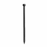 3.9 x 114mm Truss Screw Clear E-Coat Black 50 box - Simpson Strong-Tie