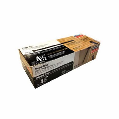 3.9 x 114mm Truss Screw Clear E-Coat Black 50 box - Simpson Strong-Tie
