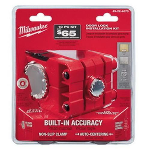 Door Lock Installation Kit 10 Piece - Milwaukee