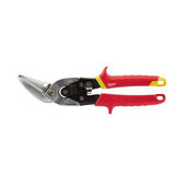 Straight Cutting Offset Aviation Snips - Milwaukee 10 inch