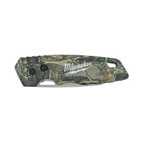 FASTBACK Folding Camo Knife - Milwaukee