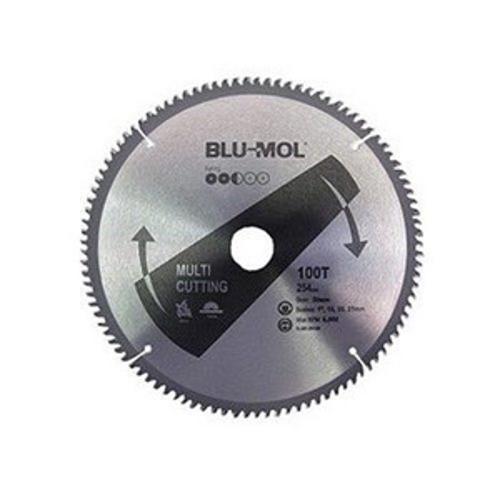 Circular Saw Blade 254mm x 100tpi Professional Multi-Cut - Blu-Mol