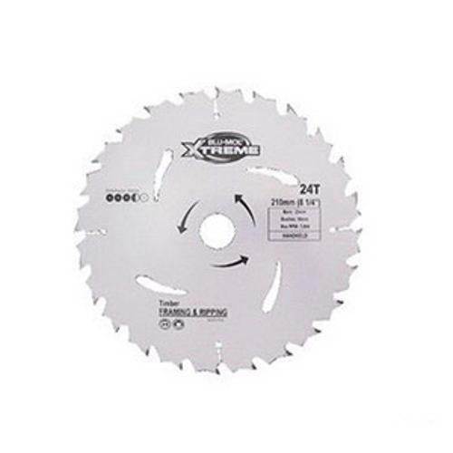 210 x 25mm 24TPI Circular Saw Blade - Blu-Mol