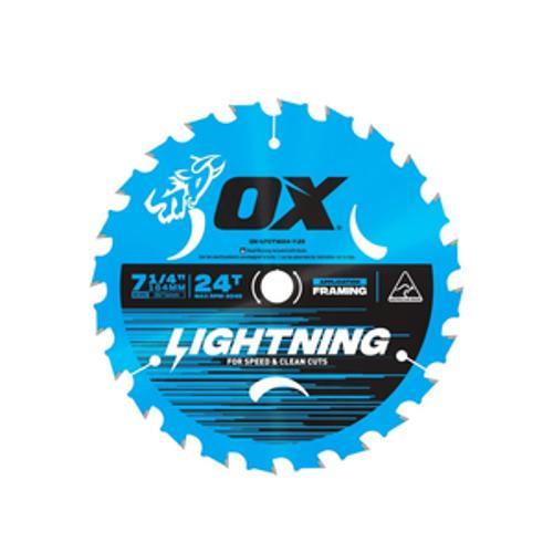Lightning Circular Saw Blade 24T - OX 184mm