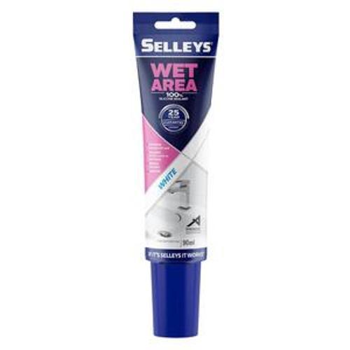 Wet Area Silicone White - Selleys 90ml