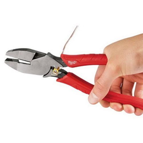 High Leverage Linemans Pliers with Crimper - Milwaukee 228mm