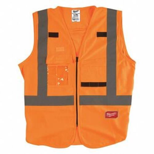 High Visibility Vest Orange - Milwaukee L/XL