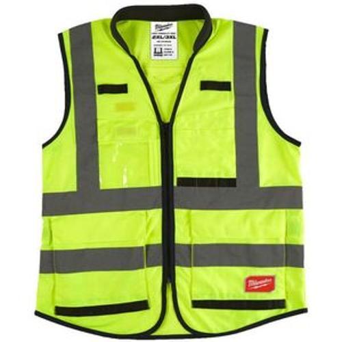 Premium High Visibility Vest Yellow - Milwaukee S/M