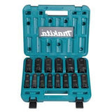 Deep Impact Socket Set 1/2 Inch 14 Piece - Makita