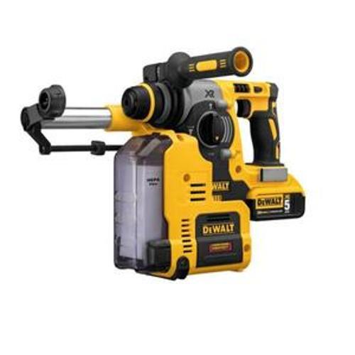 Cordless Rotary Hammer Dust Extraction System 18V D25303DH - DeWalt