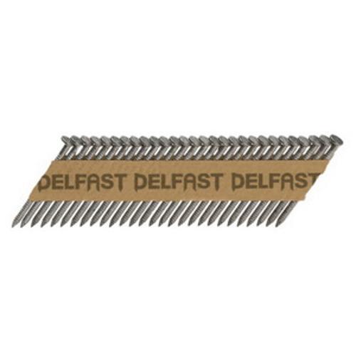 Roundhead Gasless Nails - Delfast 50mm Ring Galvanised 1000 Box
