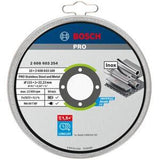Cutting Disc PRO Stainless Steel and Metal Bonded 115 10 Pack 2608603254 - Bosch