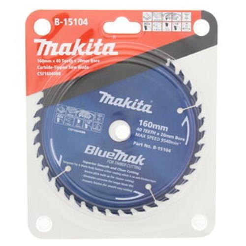 BlueMak blades for Circular saws - Makita 160mm