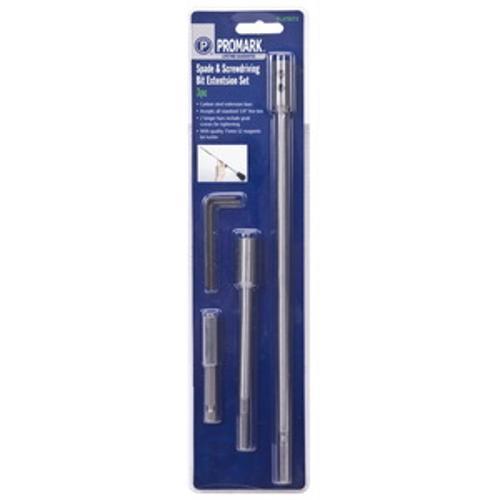 Flat Bit Extensions 3 Piece Set FLATBITX - Promark