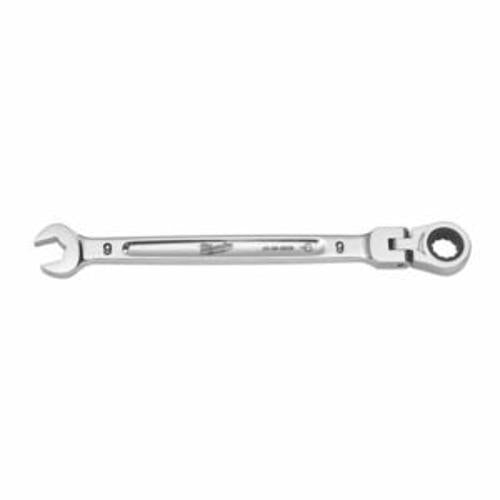 Flex Head Ratcheting Combination Wrench - Milwaukee 9mm Metric