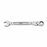 Flex Head Ratcheting Combination Wrench - Milwaukee 19mm Metric
