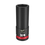 Shockwave Deep 6 Point Impact Socket 1/2 Inch Drive 3/4 Inch - Milwaukee