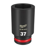 Shockwave Deep 6 Point Impact Socket 3/4 Inch Drive - Milwaukee 37mm