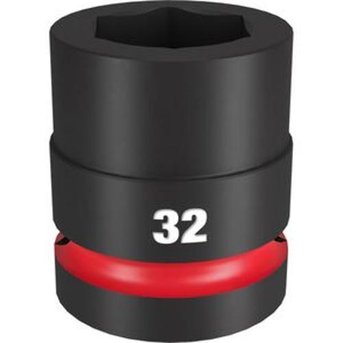Shockwave Standard 6 Point Impact Socket - Milwaukee 1 Inch Drive 32mm