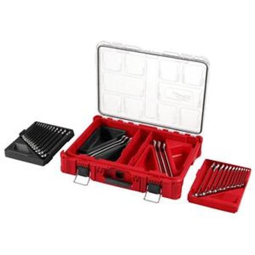 PACKOUT Combination Wrench Set 30 Piece Metric & SAE - Milwaukee