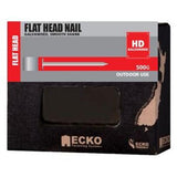 Nail Galvanised Flat Head Smooth 100 x - Ecko 4.00mm 500g
