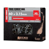 Nail Galvanised Fibre Cement Smooth 60 x - Ecko 3.15mm 500g