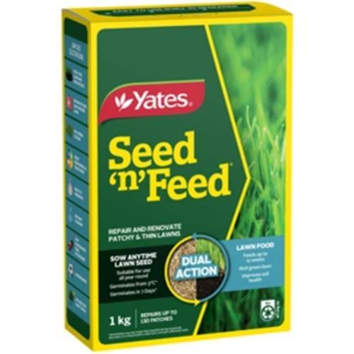 Lawn Seed'n'Feed 1kg - Yates