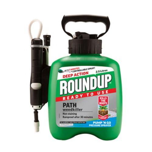 Fast Action Ready To Use Pump N Go Weedkiller - ROUNDUP 2.5L