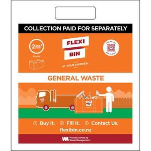 2m General Waste Bin - FlexiBin