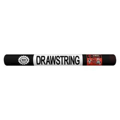 Drawstring Rubbish Bag - Big Black Sacks XL 65L 5 Pack DS5