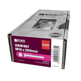 Hex Screw Bolt Galvanised M10 - Ecko 200mm Each
